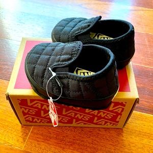 NWT Vans classic baby slip on shoes